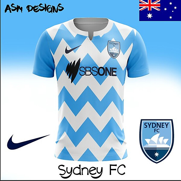 Sydney FC 2018 Nike Home Kit