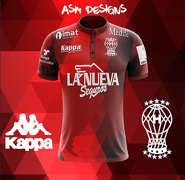 Club Atlético Huracán Kappa 2018 Home Kit