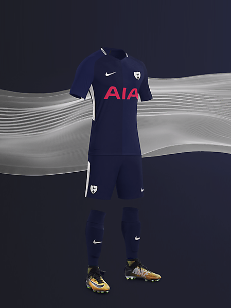 EPL NIKE KITS REDESIGN :Nike Tottenham Hotspur Away 2017/18