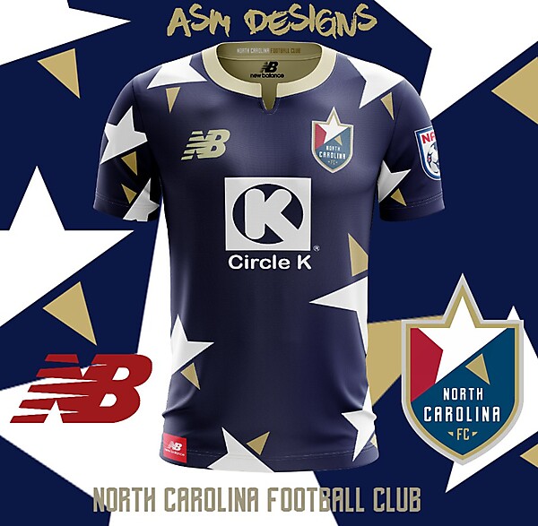 North Carolina FC 2018 New Balance Home Kit