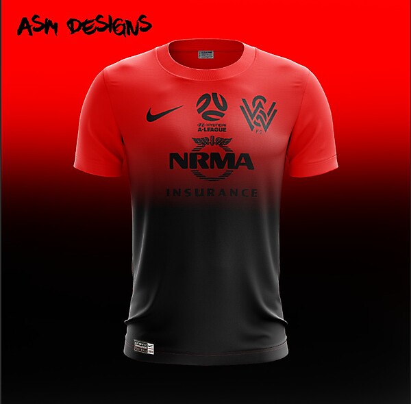 Western Sydney Wanderers FC Nike 2018 Home Kit