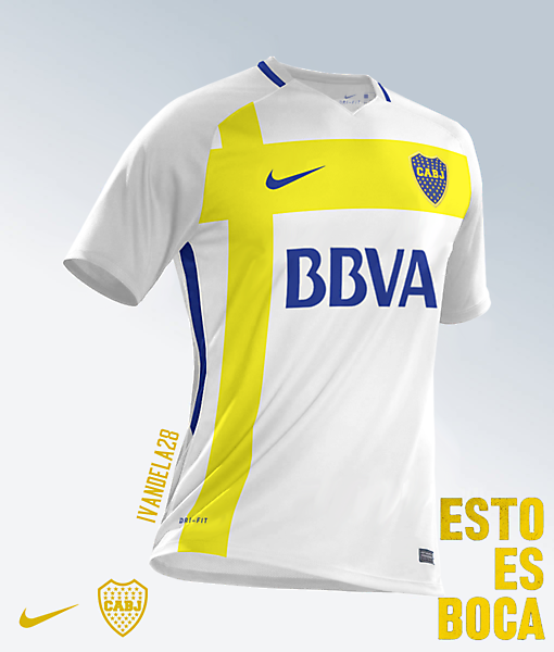 Boca Jrs Away Kit Nike