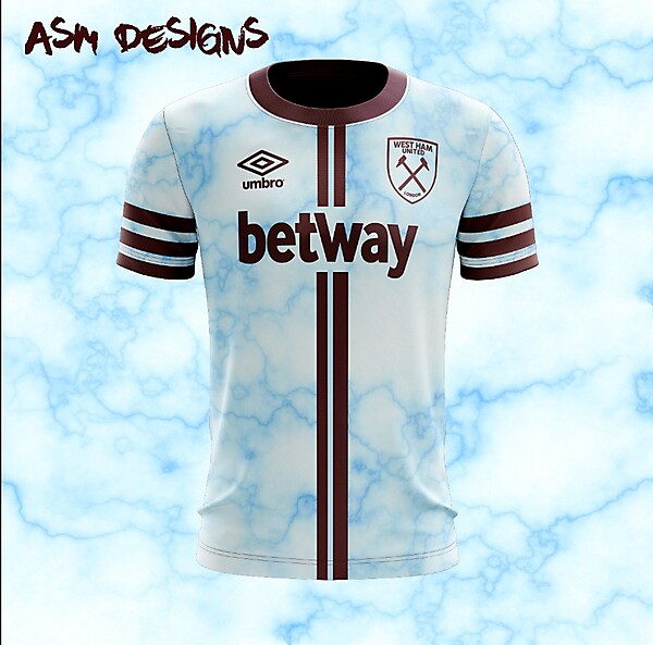 West Ham United F.C. 2018 Umbro Away Kit