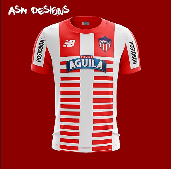 Atlético Junior New Balance 2018 Home Kit