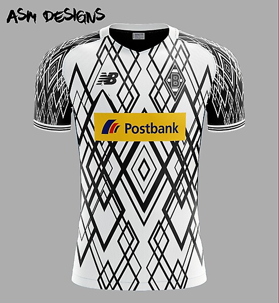 Borussia Mönchengladbach New Balance 2018 Home Kit