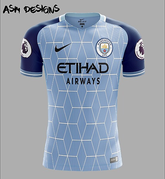 Manchester City F.C. Nike 2018 Home Kit