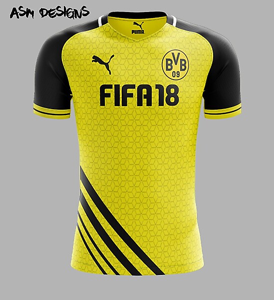Borussia Dortmund Puma 2018 Home Kit