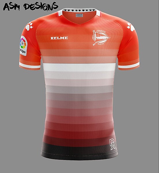Deportivo Alavés Kelme 2018 Alternate Kit