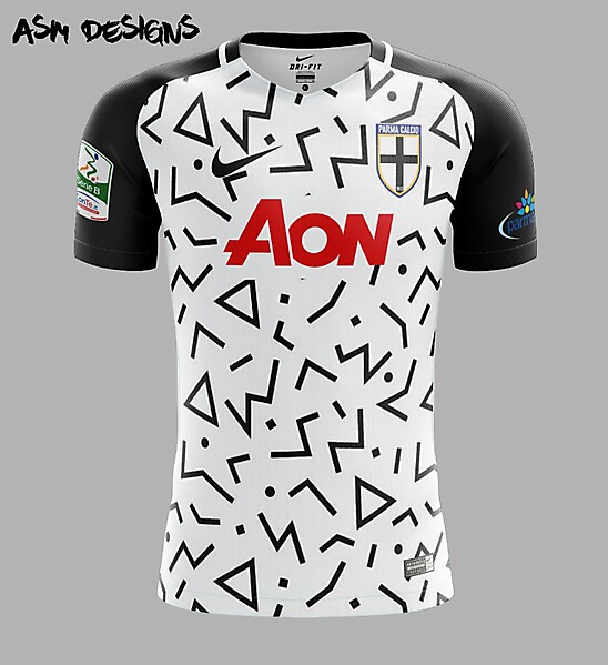 Parma Calcio 1913 Nike 2018 Home Kit 