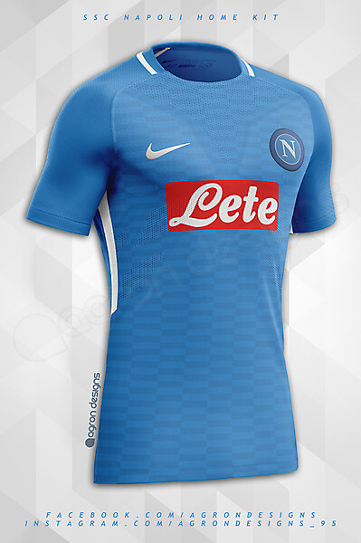 Nike Napoli Home Kit Concept