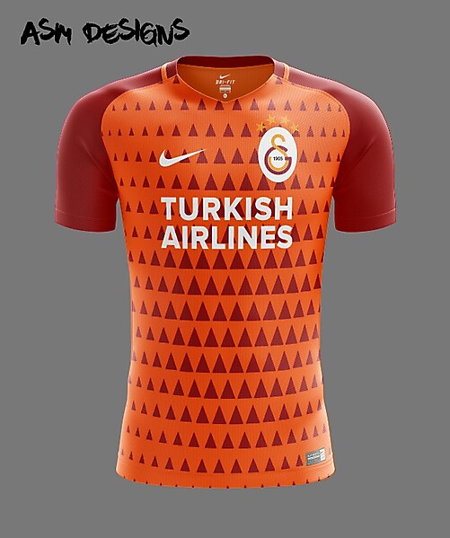 Galatasaray S.K. Nike 2018 Home Kit