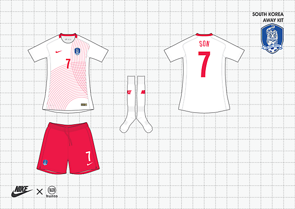 nike x kunto south korea away