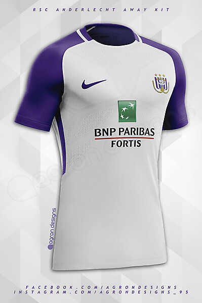 NIKE X RSC ANDERLECHT AWAY KI