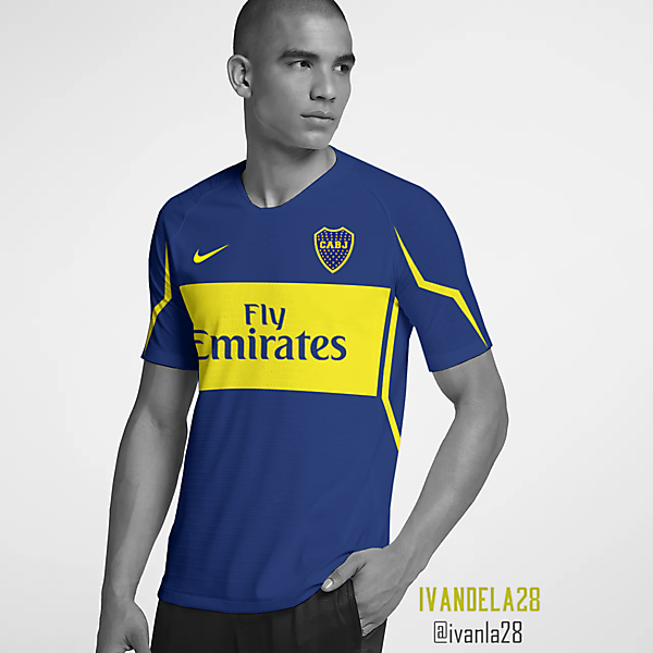 Boca Jrs Home Kit Nike