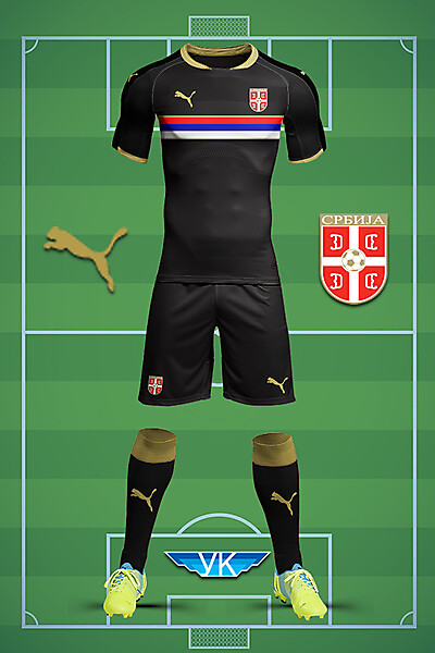 Serbia Puma Away Kit