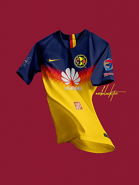 Club América (MEX) 2018-19 Home Jersey Concept