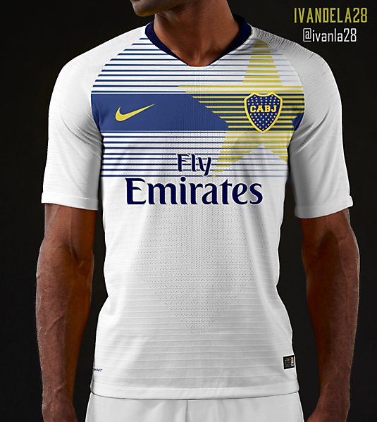 Boca Jrs Away Kit Nike