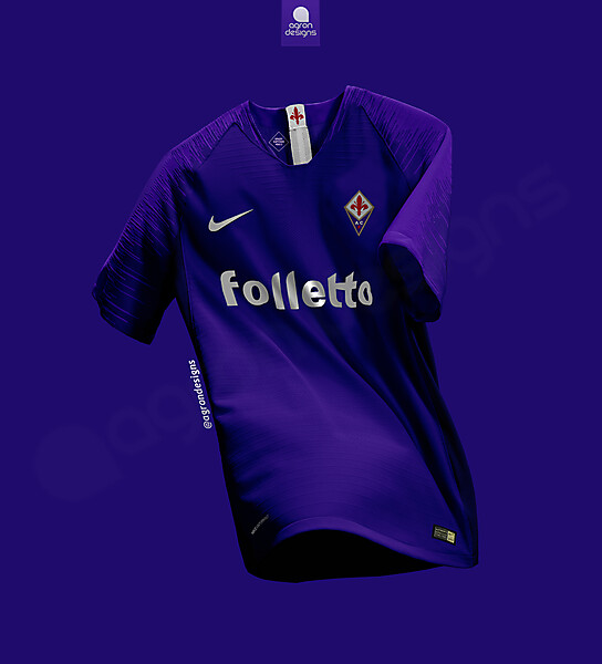 NIKE ACF FIORENTINA HOME KIT CONCEPT