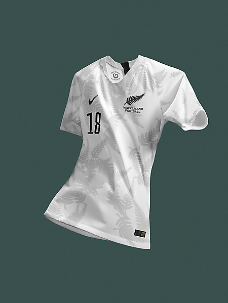 Nike New Zealand 2018 Home Jersey redesign