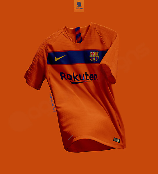 NIKE FC BARCELONA  AWAY KIT CONCEPT
