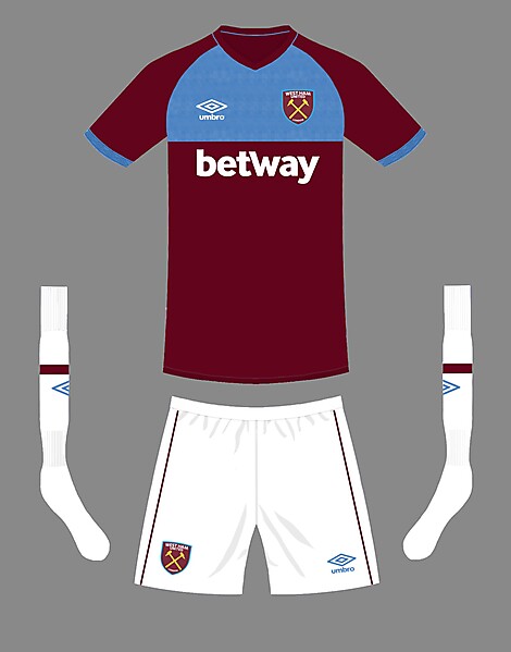 West Ham home kit