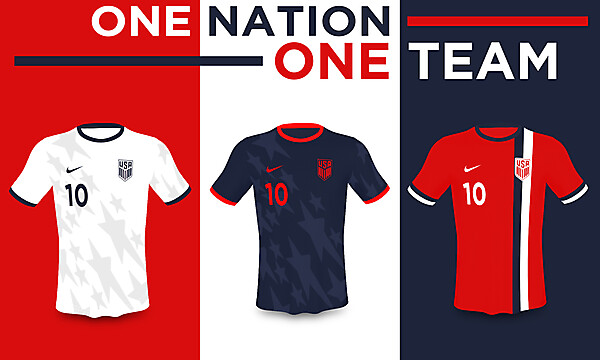 USA Nike 2019 Kits by Erwin Pérez