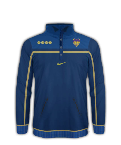 Boca Juniors Tracksuit Top