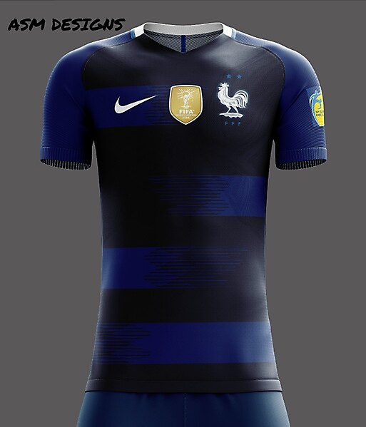 France Nike 2019 Home Kit