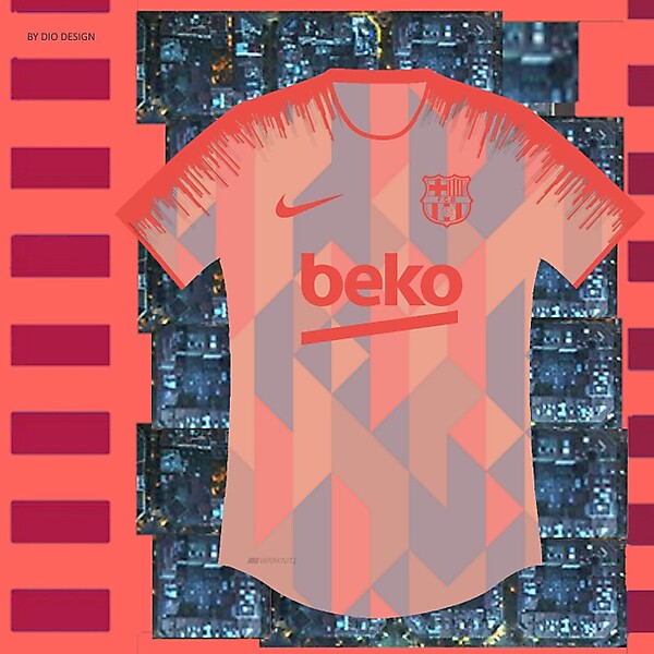 FC Barcelona Fantasy Pre-Match Jersey