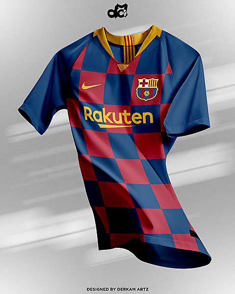 FC Barcelona - Home Kit | New Logo (2019/20)