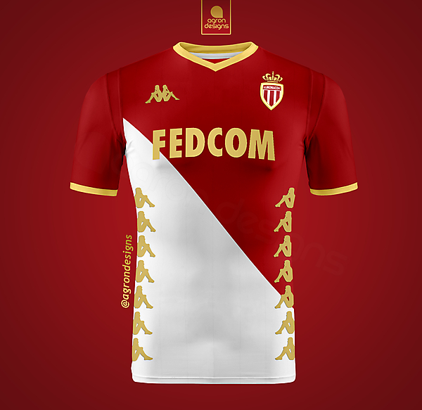 KAPPA AS MONACO FC HOME KIT CONCEPT