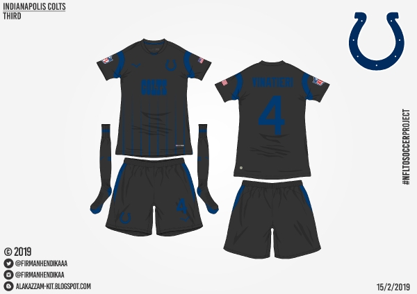 #NFLtoSoccerProject - Indianapolis Colts (Third)