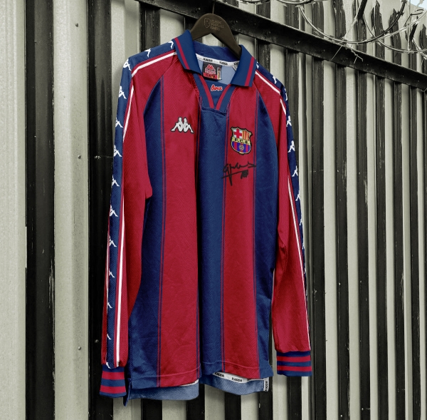Kappa FC Barcelona 1997-99 Home jersey retroconcept