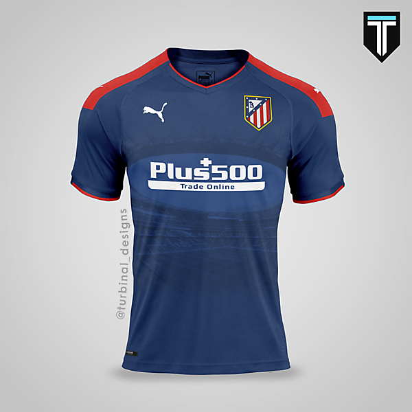Atletico Madrid x Puma - Away Kit