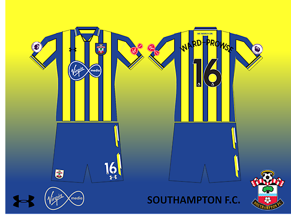 	Southampton FC Away Kit 2019/2020 Retro V.1