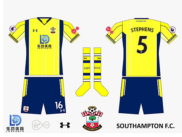 Southampton FC Away Kit 2019/2020 V.3
