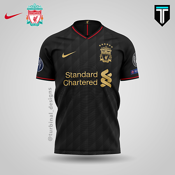 Liverpool x Nike - Away Kit