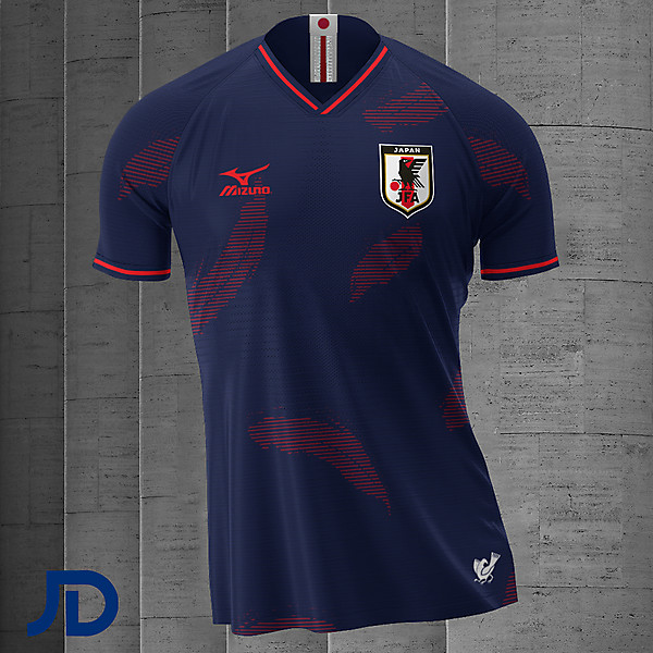Japan - Home Kit for @design_cup