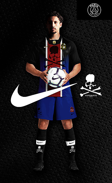 Concept PSG x Nike x MASTERMIND World collab