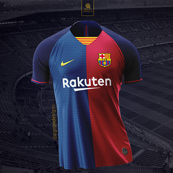 FC BARCELONA 2019-20 HOME KIT (REDESIGN) CONCEPT
