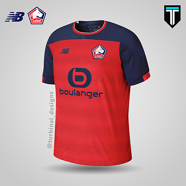 LOSC Lille x New Balance - Home Kit Concept
