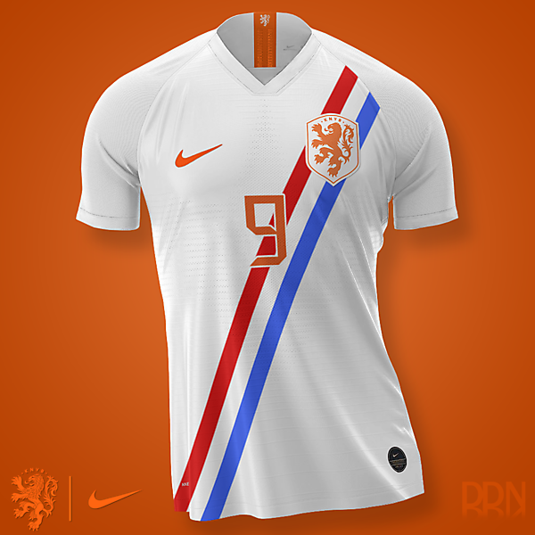 Netherlands Nike Away Euro 2020
