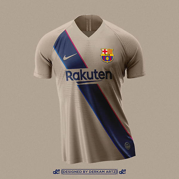 FC Barcelona -  Away Kit (inspired by 2001-03)