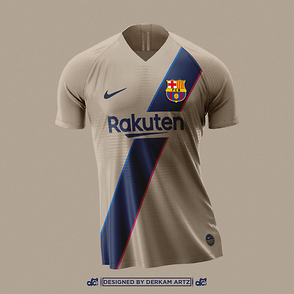 FC Barcelona -  Away Kit (inspired by 2001-03)