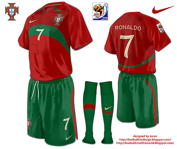 Portugal World Cup 2010 fantasy home