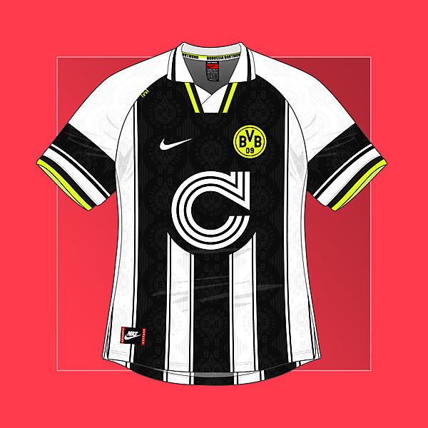 Nike Borussia Dortmund 1996-97 Third Kit