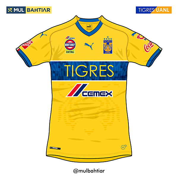 Tigres UANL 2020 Puma Home Kit Concept