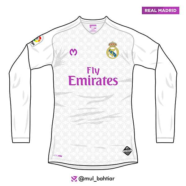 Real Madrid 2020/2021 Mulbach Home Jersey Comcept