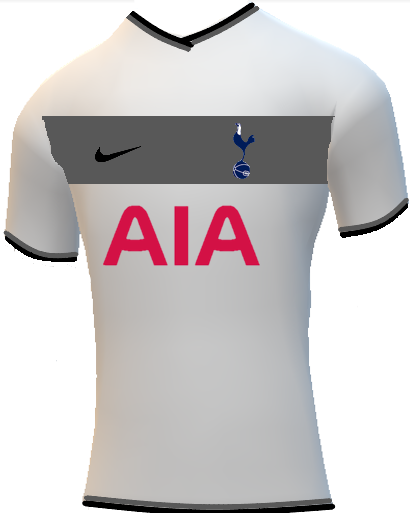 Tottenham 2020/21 Home kit Design Concept