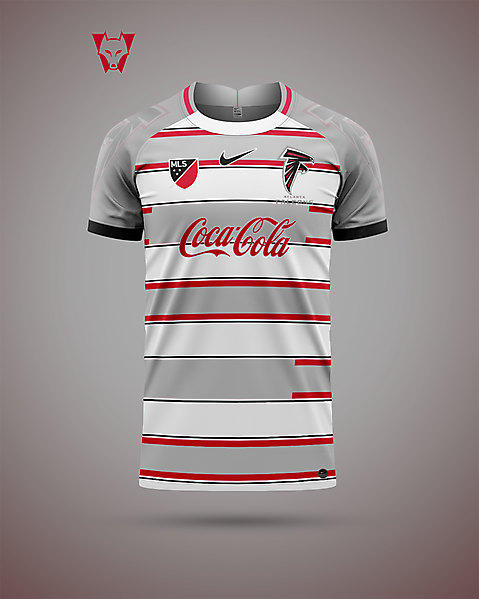 Atlanta Falcons NFL MLS crossover Away jersey